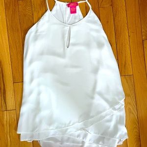 Catherine Malandrino White Top Sz Small